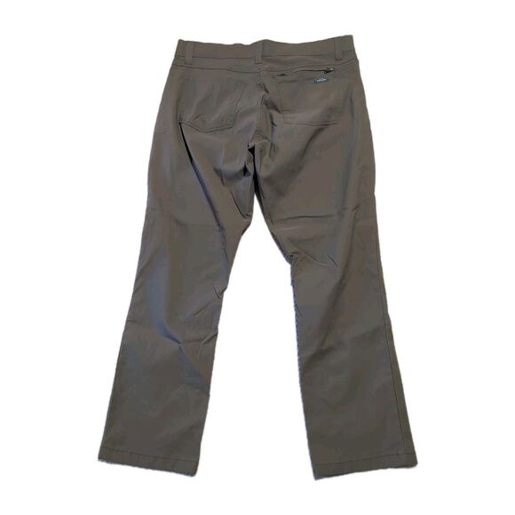Eddie Bauer Men’s 36x30 Horizon Olive Straight Stretch Trail Pants Comfort Waist - Picture 2 of 8